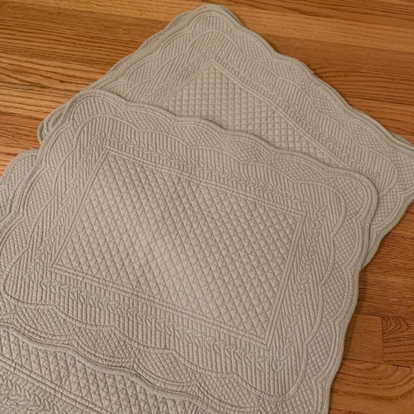 Cost Plus World Market Dining 8 Mint Green Fabric Placemats Poshmark